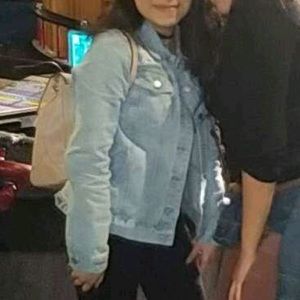 light wash jean jacket